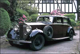 rolls royce phantom 1937 iii classic car vintage hire wedding
