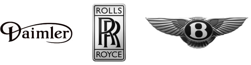 Daimler Rolls Royce Bentley badges